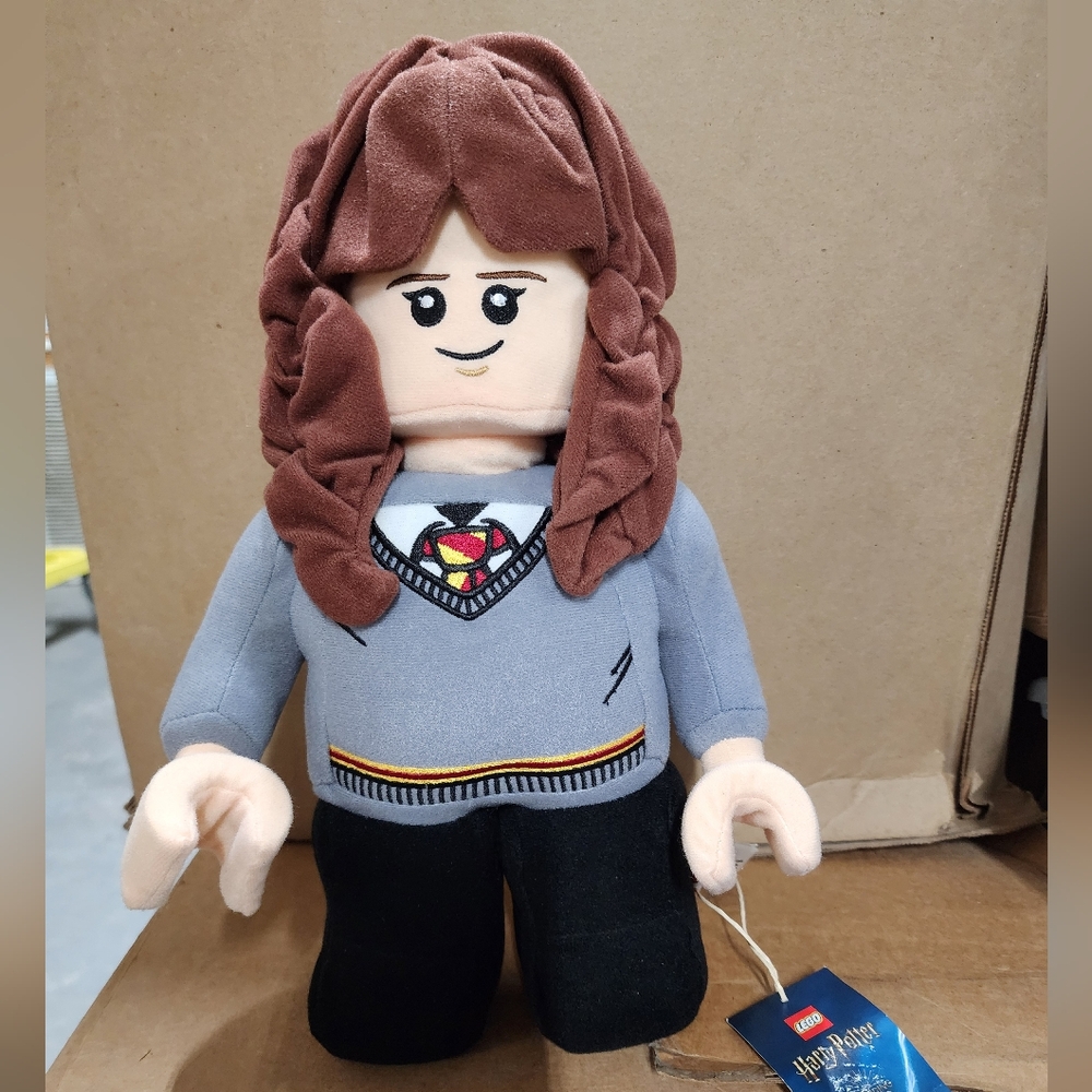 Lego Hermione Granger 13" Stuffed Doll From Harry Potter Series, NWT